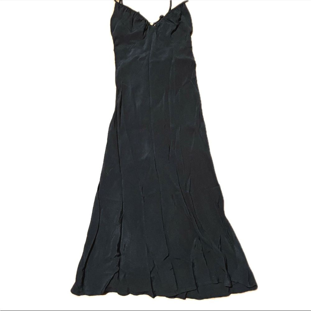 Black maxi dress